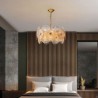 Home Deco Lighting Modern Spark Disc Chandelier Firework Glass Pendant Lamp