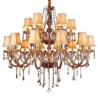 Bedroom Living Room Luxury Crystal Chandelier European Ceiling Light
