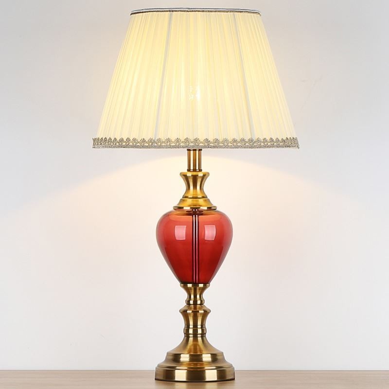 Ceramic Table Lamp Counter Lamp Bedroom Living Room American Style
