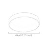 LED Round Ceiling Light Flush Mount Living Room Bedroom Energy Saving Lamp