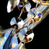 Staircase Hallway Crystal Light 40W Crystal Wall Light Bedroom Light European Style Bedside Wall Light
