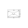 TopMount Stainless Steel Single Bowl Kitchen Sink with Drain Basket